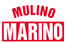 Logo von Mulino mit rotem Schriftzug